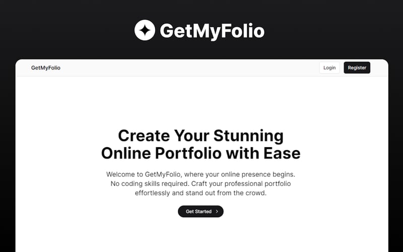 GetMyFolio screenshot 1