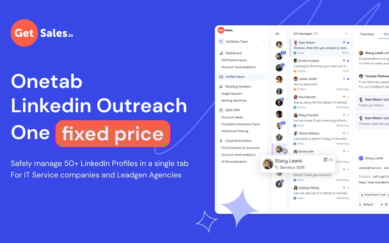 GetSales.io screenshot 1