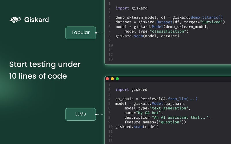 Giskard screenshot 3