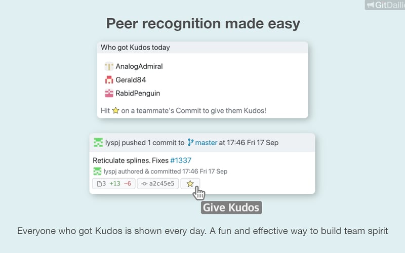 GitDailies screenshot 2