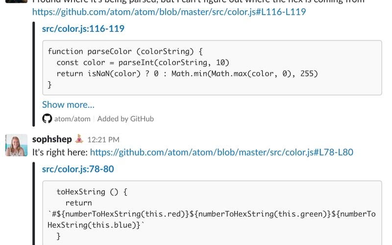 GitHub + Slack Integration screenshot 3