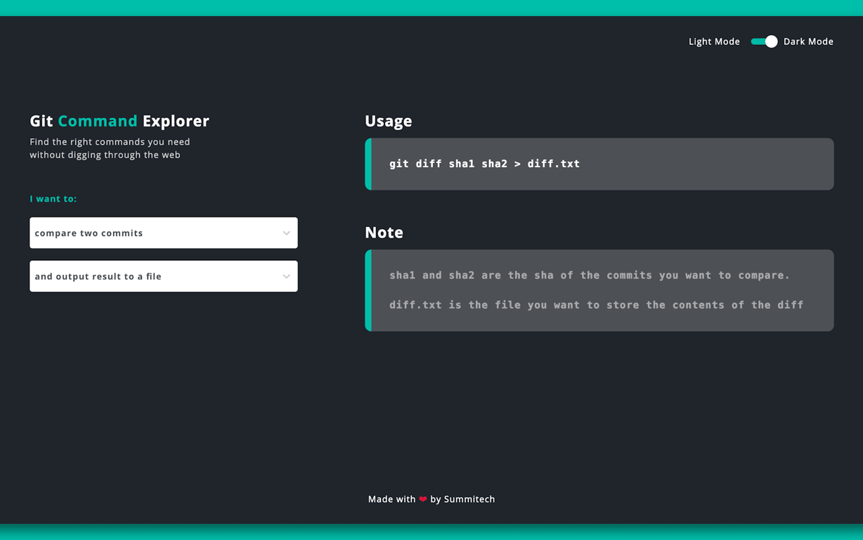 Git Explorer preview