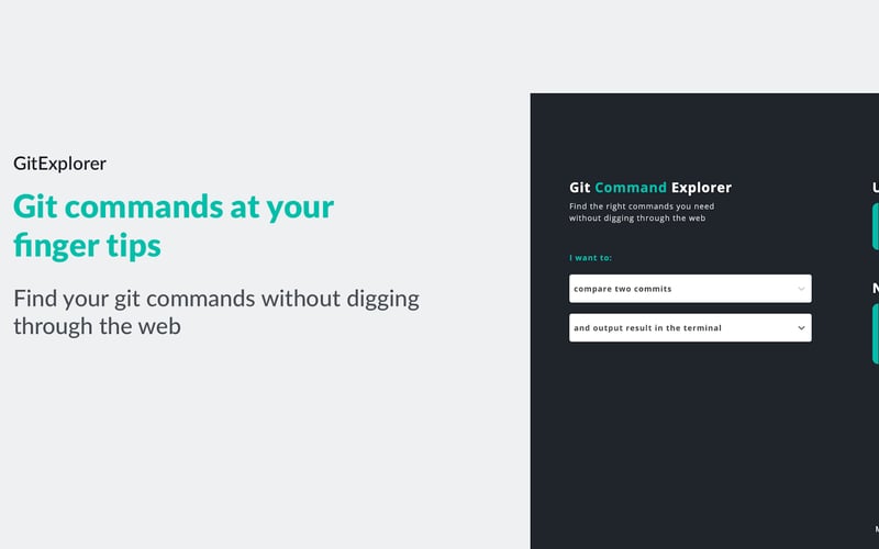 Git Explorer screenshot 2