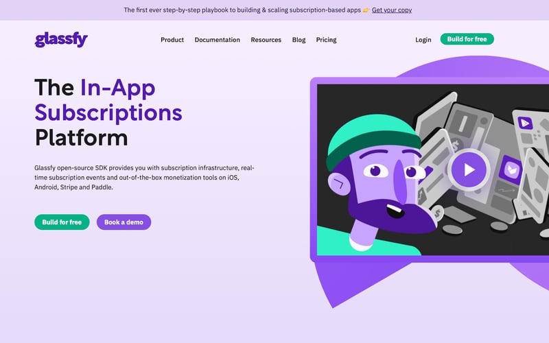 Glassfy screenshot 1