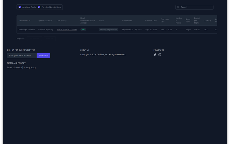 Go Eliza screenshot 2