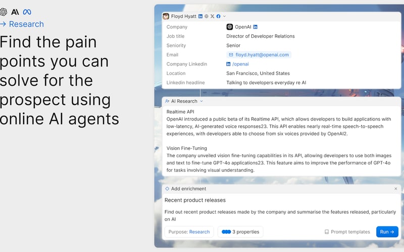 GodmodeHQ ✊ | Custom AI agents for sales screenshot 2