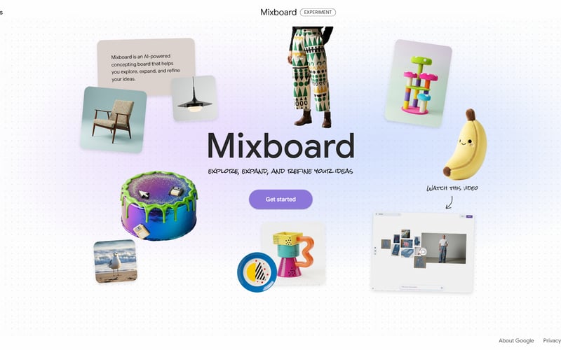 Google Labs screenshot 1
