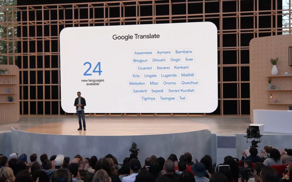 Google Translate preview