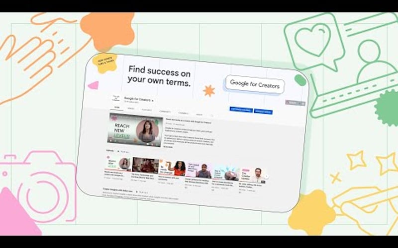 Google for Creators screenshot 1