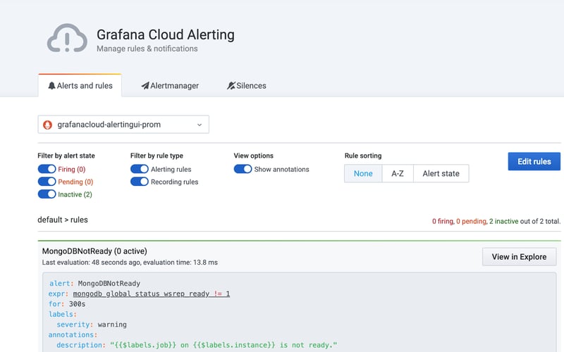 Grafana screenshot 3
