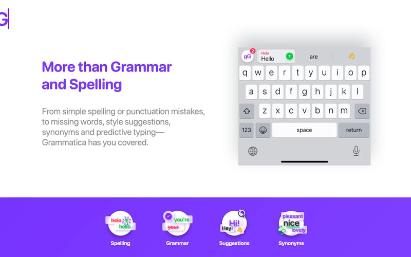 Grammatica screenshot 2