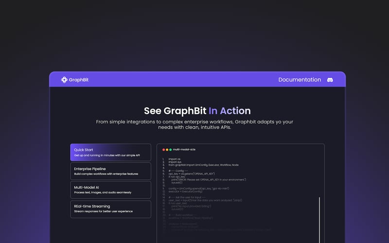 GraphBit screenshot 1