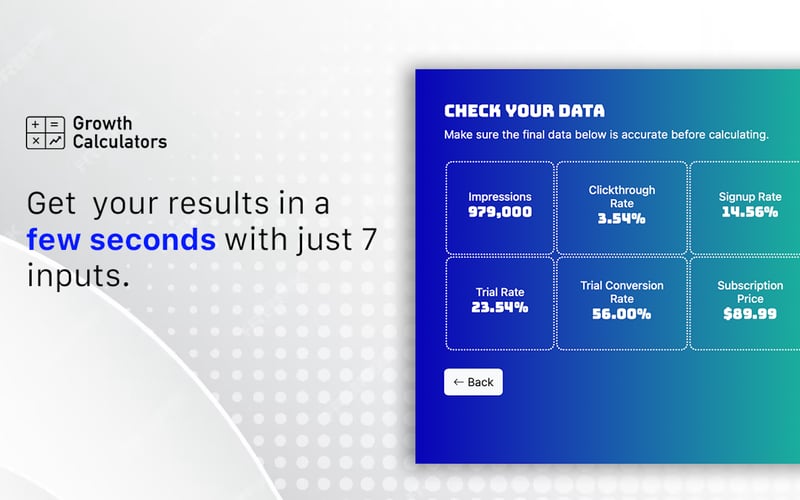 Growth Calculators screenshot 2