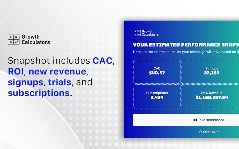 Growth Calculators screenshot 3