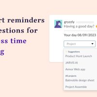 Gryzzly Time and budget Tracking