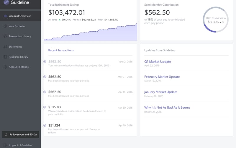 Guideline screenshot 2
