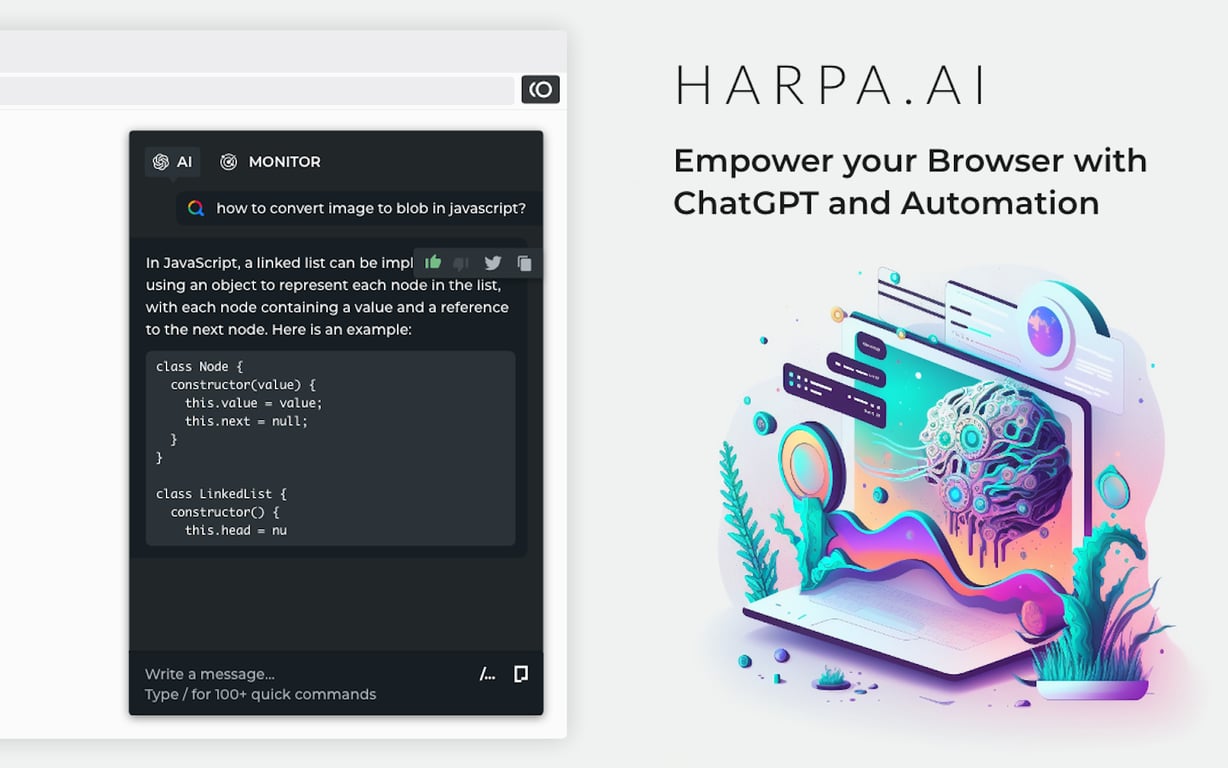 HARPA AI preview