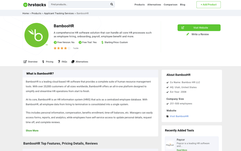 HR Stacks screenshot 2
