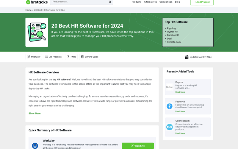 HR Stacks screenshot 3