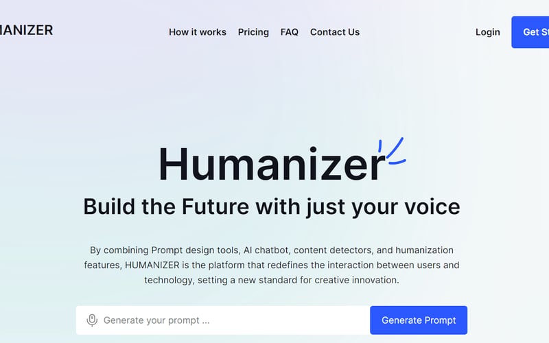 HUMANIZER.ME screenshot 1
