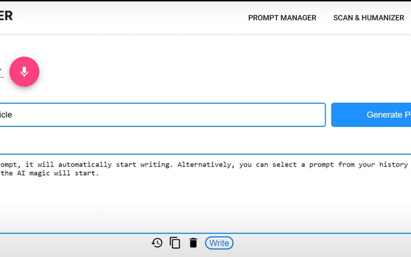 HUMANIZER.ME screenshot 2