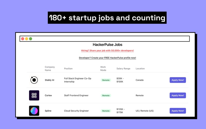 HackerPulse screenshot 2