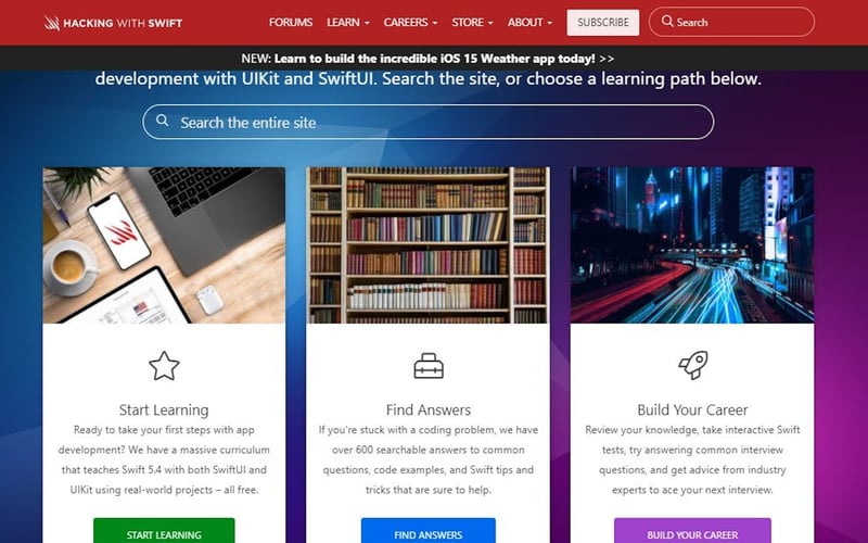 Hacking with Swift screenshot 1