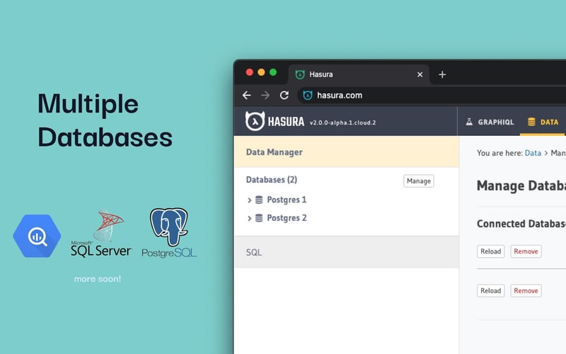 Hasura screenshot 1