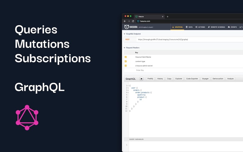 Hasura screenshot 2