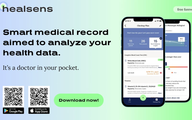 Healsens screenshot 1