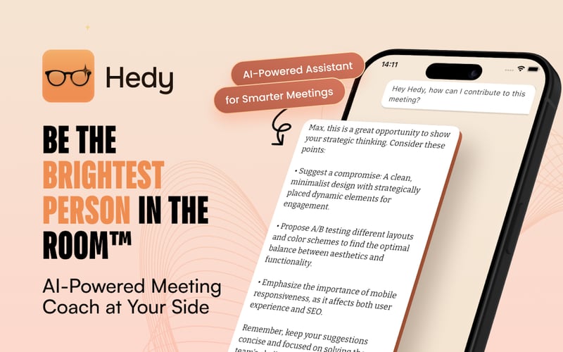 Hedy AI screenshot 1