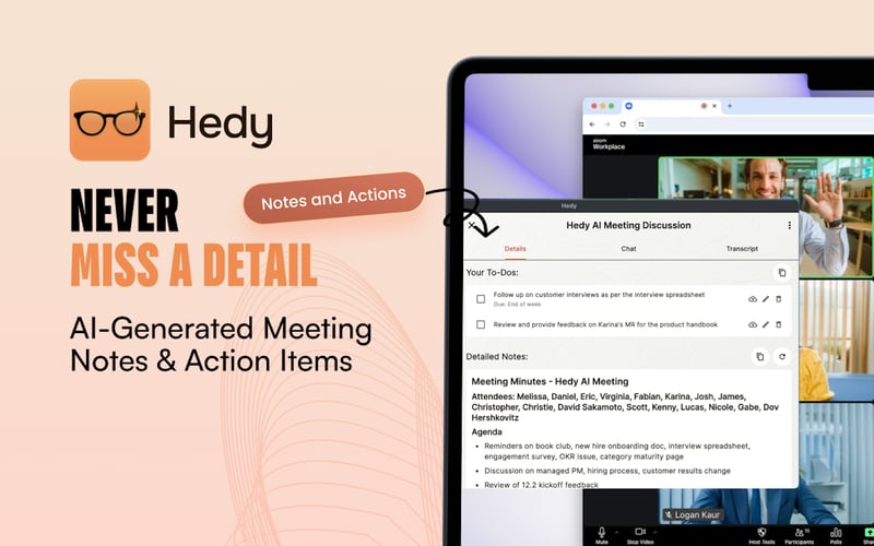 Hedy AI screenshot 2