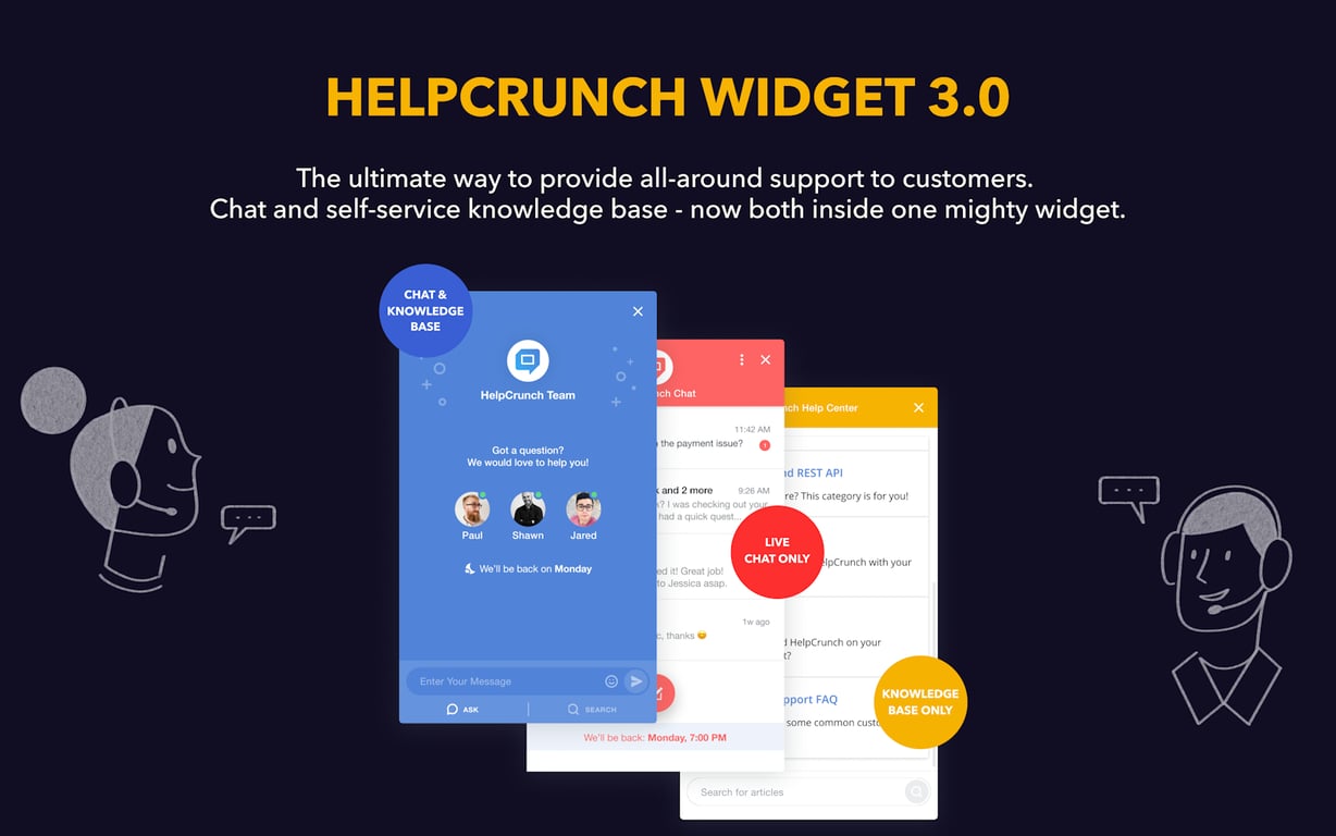 HelpCrunch preview