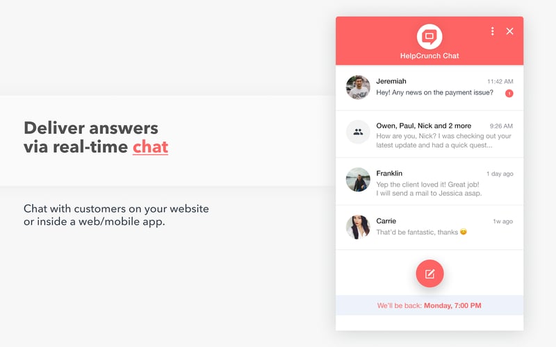 HelpCrunch screenshot 2