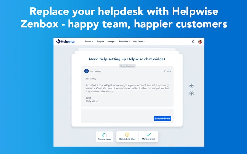 Helpwise screenshot 1