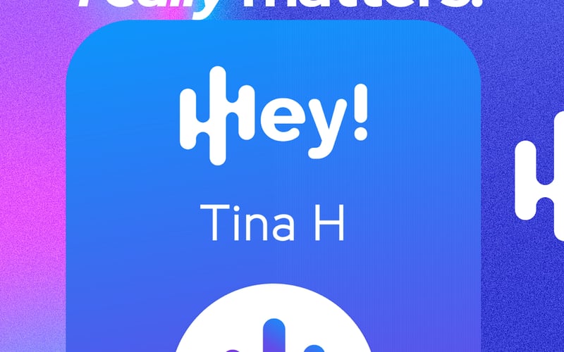 Hey! | Talk, Connect, Repeat. screenshot 1
