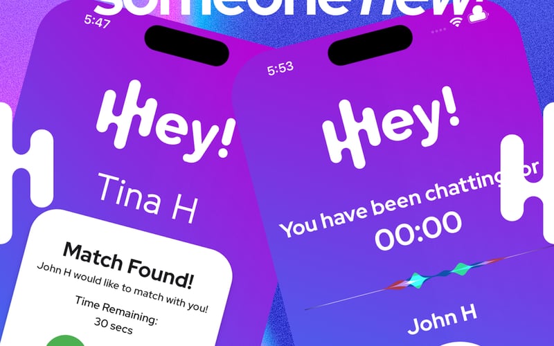 Hey! | Talk, Connect, Repeat. screenshot 3