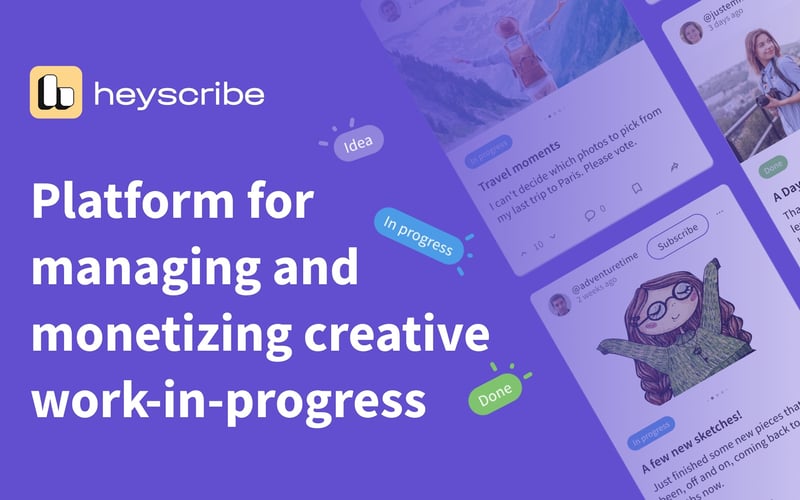 Heyscribe screenshot 1