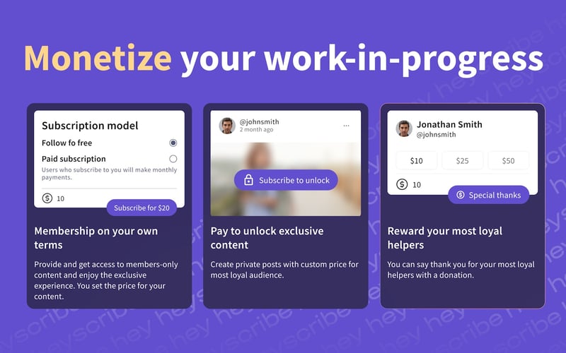 Heyscribe screenshot 2