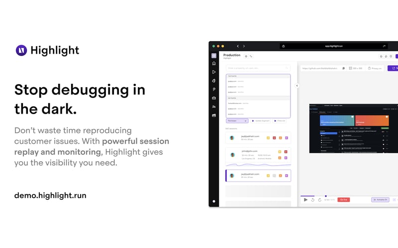 Highlight screenshot 1