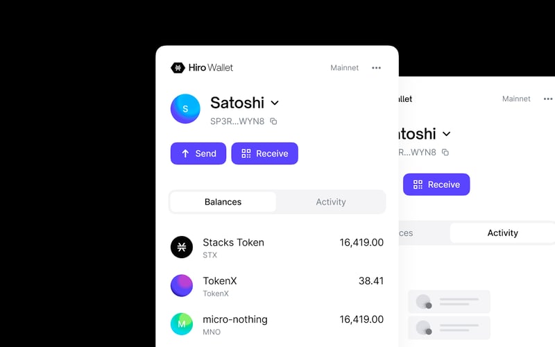 Hiro Wallet for Stacks screenshot 3