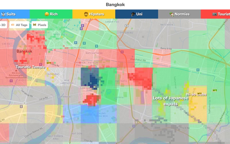 Hoodmaps screenshot 1
