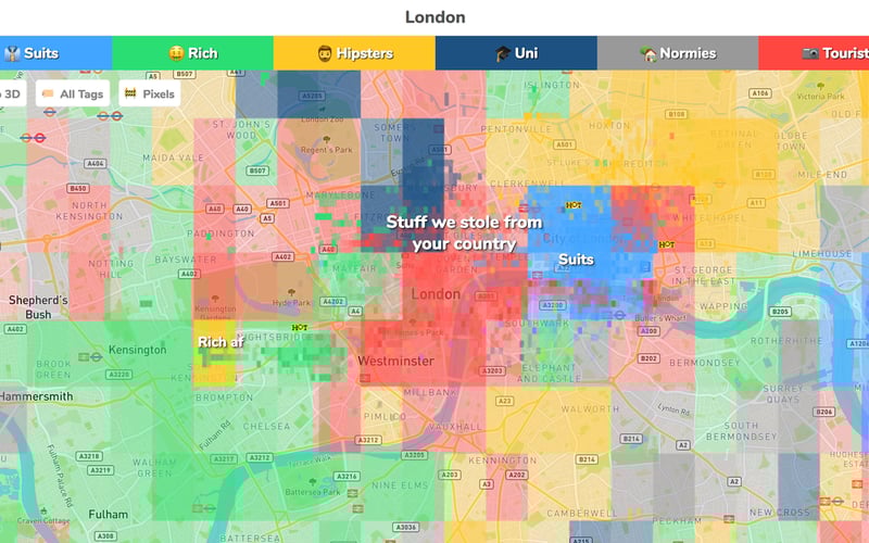 Hoodmaps screenshot 3