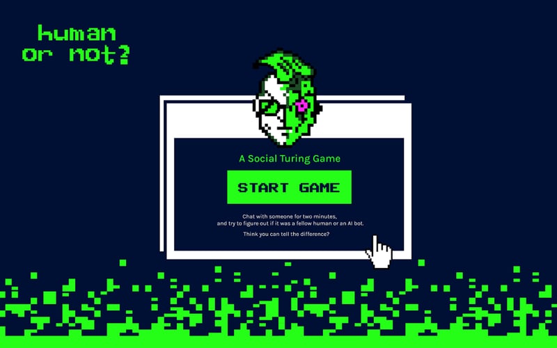 Humanornot.so A Turing Test Game screenshot 2