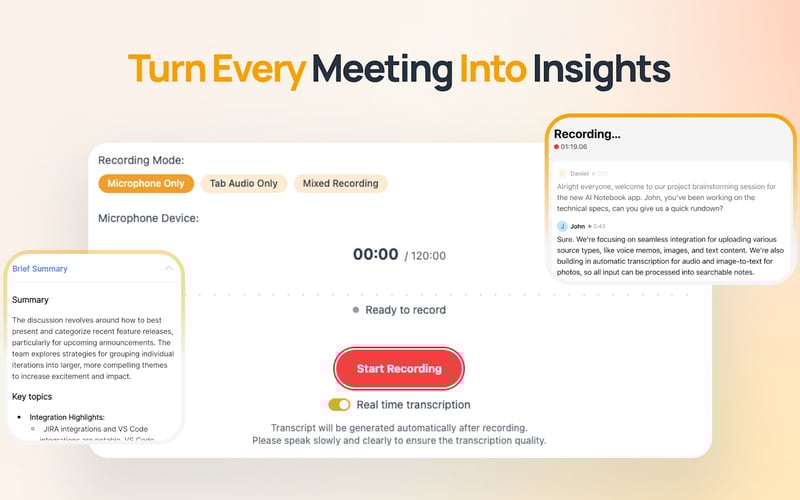 HyNote AI screenshot 2