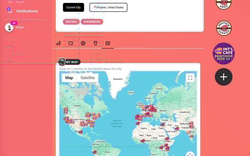 INT'L CAFÉ screenshot 1