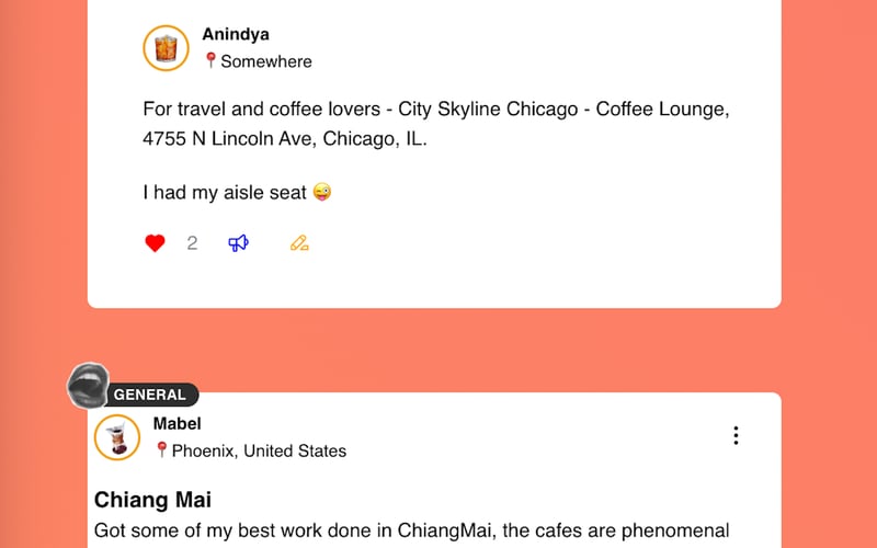 INT'L CAFÉ screenshot 2