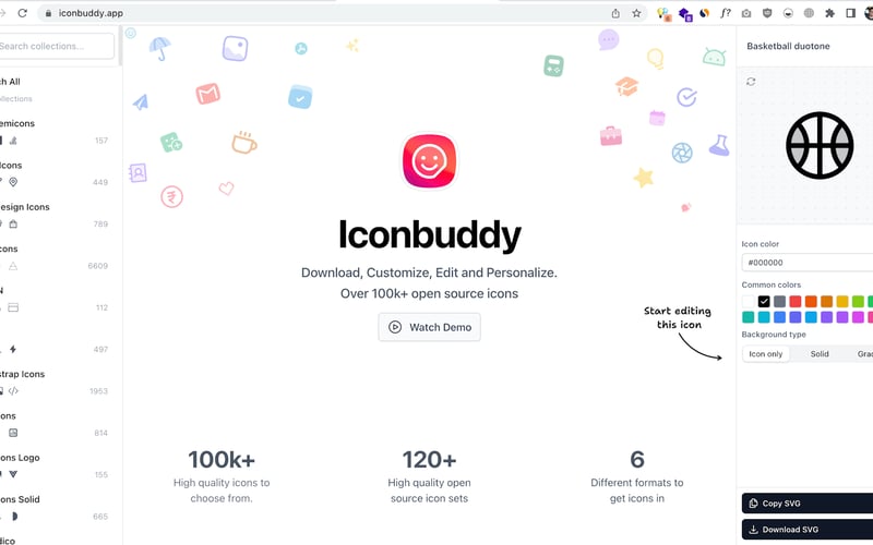 Icon buddy screenshot 1