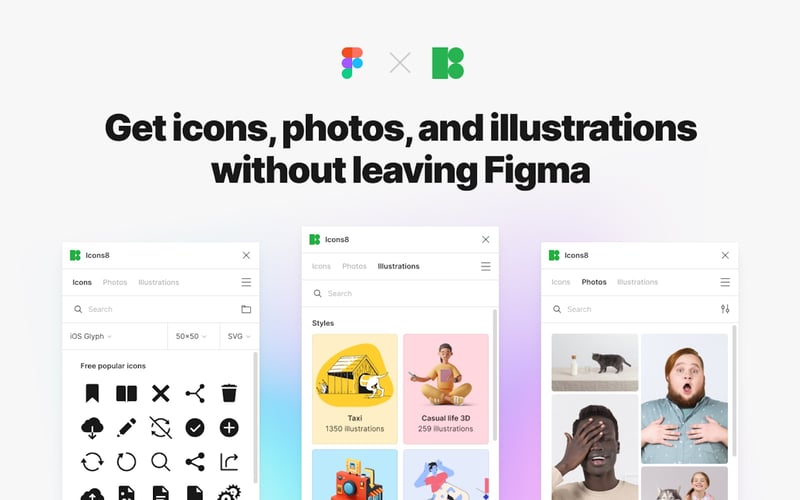 Icons8 for Figma screenshot 1