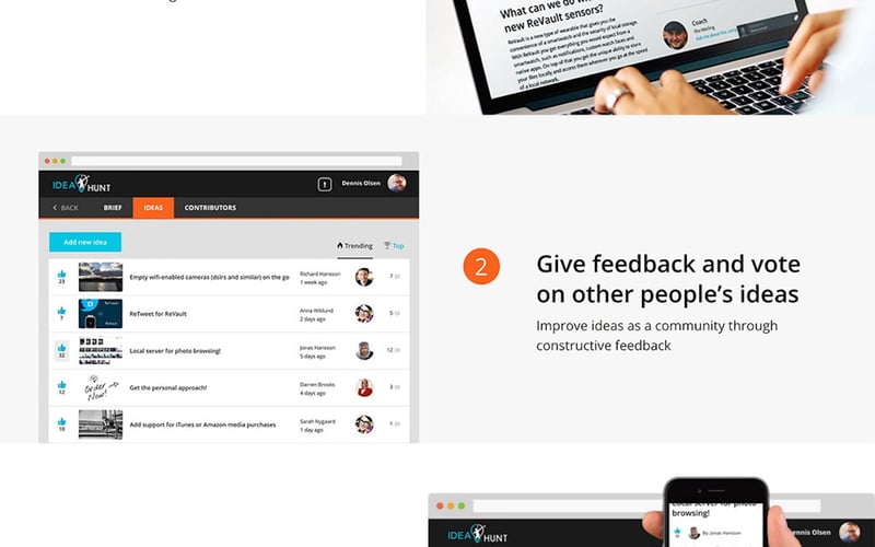 Idea Hunt screenshot 1